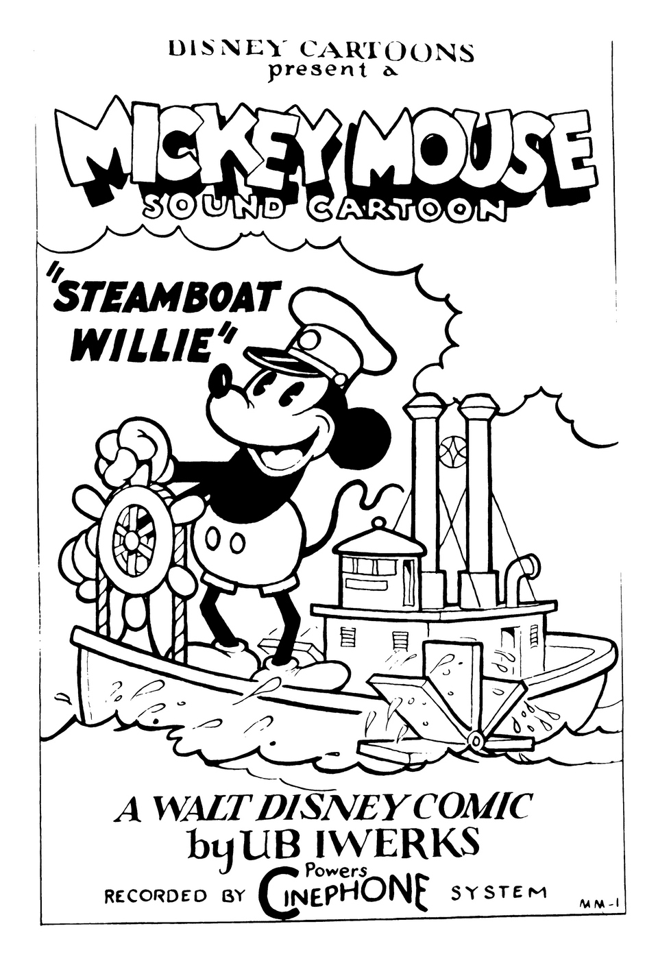 Moment image for Steamboat Willie Released  as Mickey Mouse’s First Synchronized Sound Film