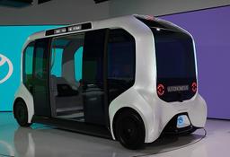 Toyota Showcases e-Palette Autonomous Vehicle