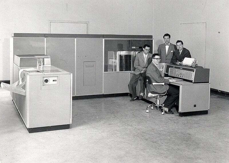 Moment image for IBM 305 RAMAC Introduced the Hard Disk Drive