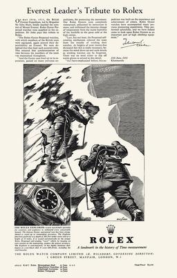 Rolex Explorer Introduced