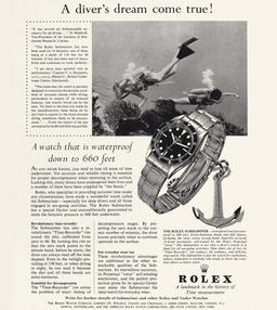 Rolex Submariner introduced