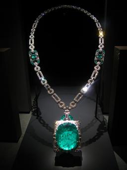Mackay Emerald and Diamond Necklace