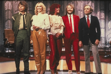 Moment image for ABBA's TV Special with Dick Cavett: Musical showcase and personal insights for American viewers.