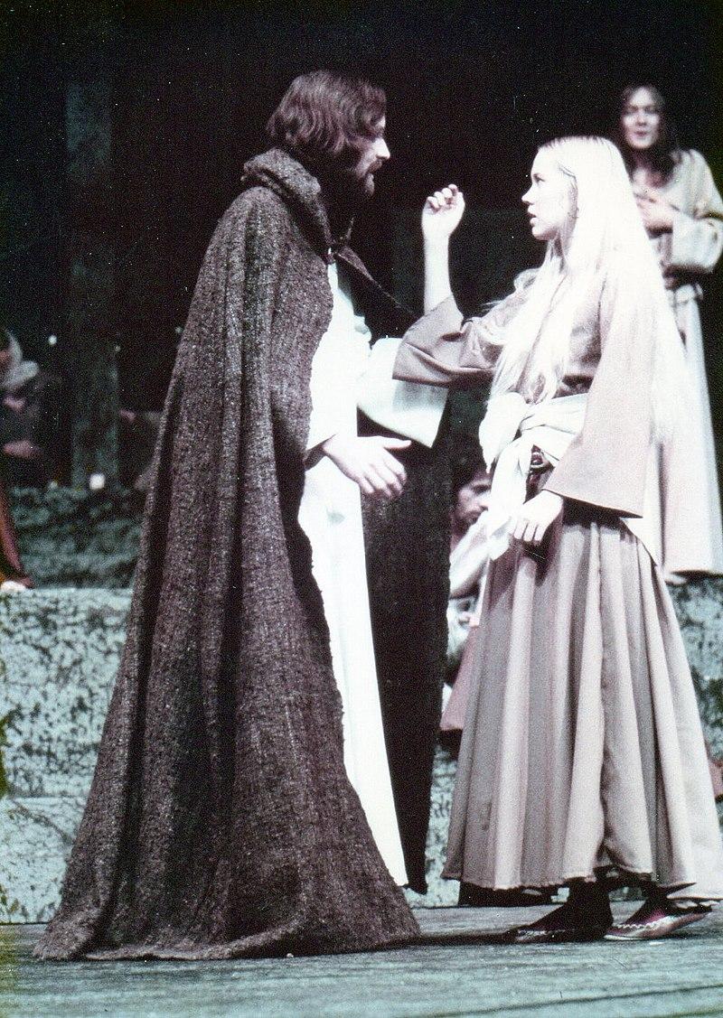 Moment image for Agnetha Fältskog shines in Swedish "Jesus Christ Superstar," showcasing versatility beyond ABBA.