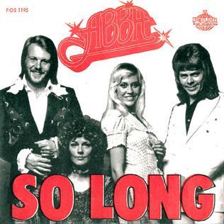Moment image for ABBA's "So Long" struggled in UK but found success in Europe, highlighting their international appeal.