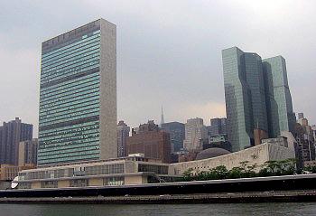 Moment image for UN Headquarters in NYC: Symbol of Peace & Global Cooperation.