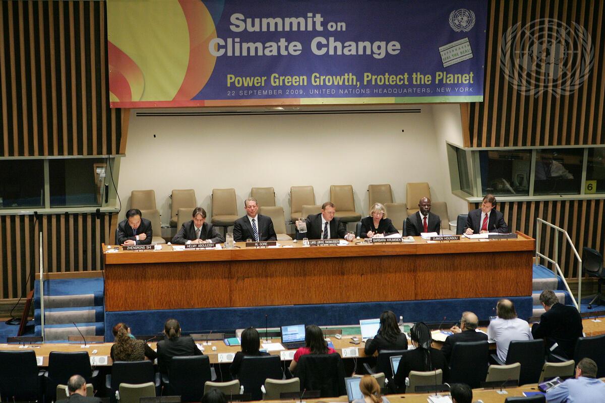 Moment image for UN Climate Change Summit Urges Global Action on Emissions, Renewable Energy, and Financial Support