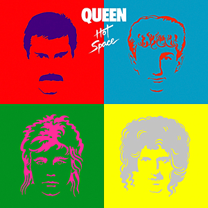 Moment image for Release of Hot Space Album