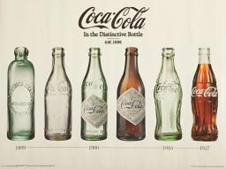 Coca-Cola begins selling larger bottle sizes (10-, 12-, 16-ounce).