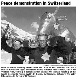 Protests Against WEF in Switzerland
