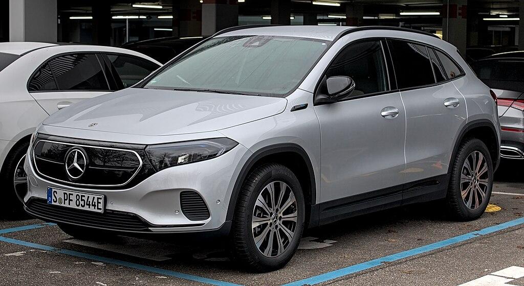 Moment image for Mercedes-Benz Revealed Its New Electric SUV, the EQA