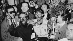 Stirling Moss wins Mille Miglia