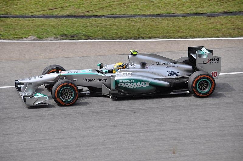 Moment image for Lewis Hamilton Joins Mercedes Formula One Team