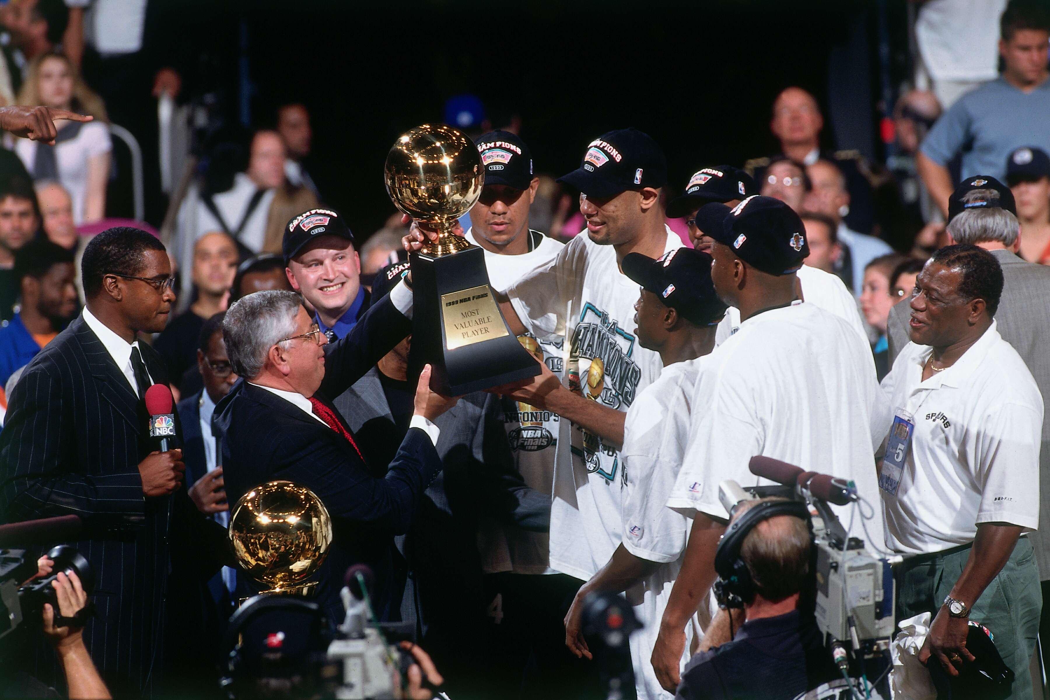 Moment image for San Antonio Spurs Win First NBA Championship in 1999