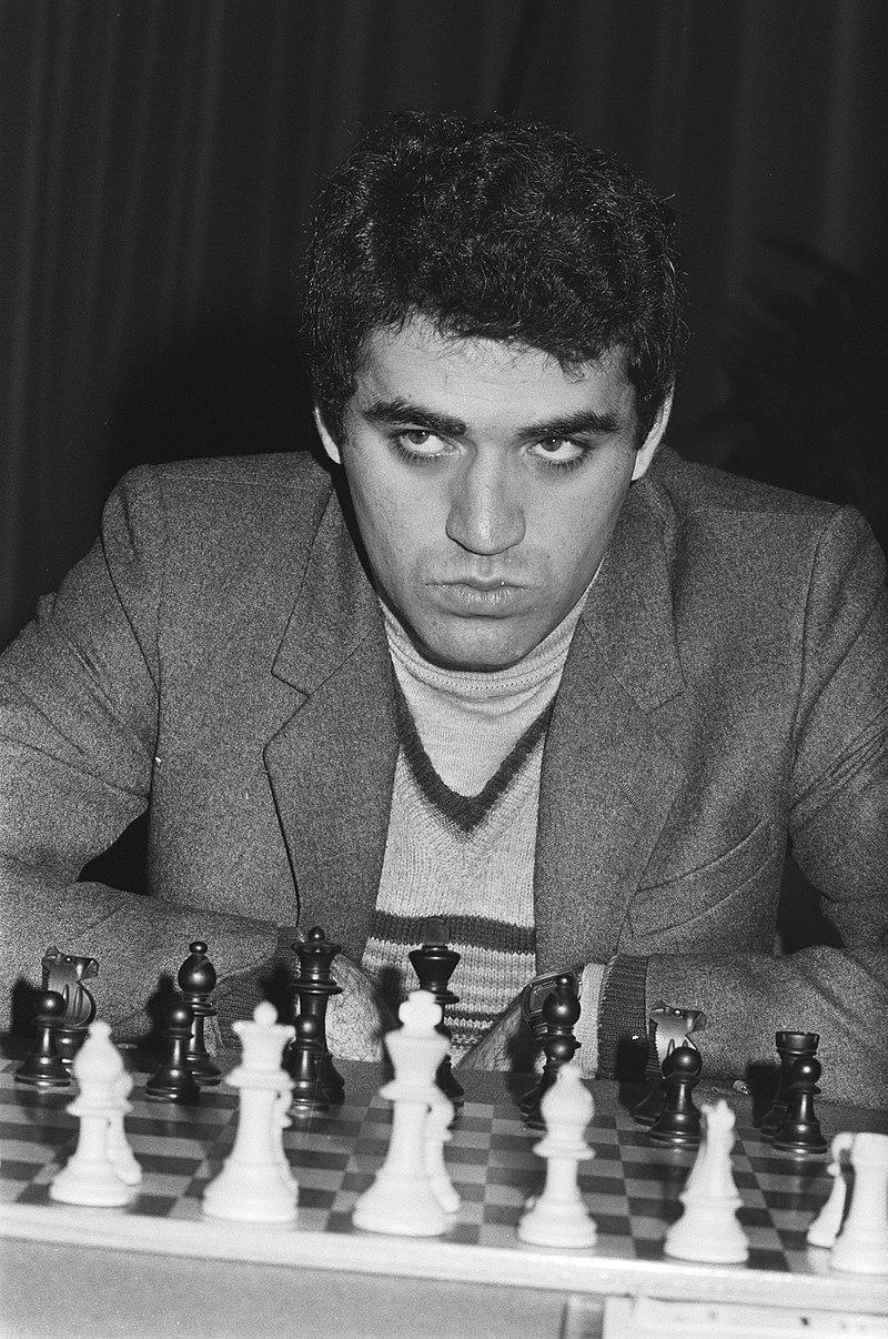 Moment image for Garry Kasparov becomes World Chess Champion