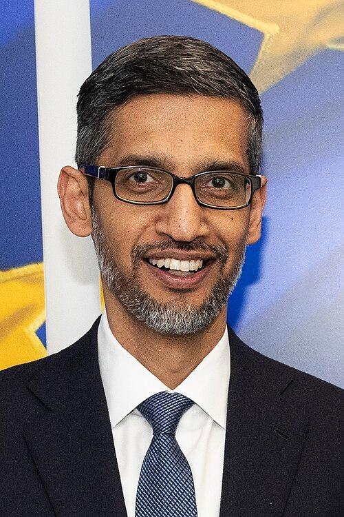 Moment image for Sundar Pichai Becomes CEO of Alphabet and Google