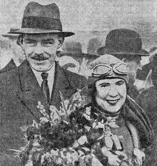 Moment image for Aviation garments for Mrs Victor Bruce