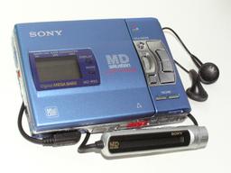 Sony introduced first portable digital audio players