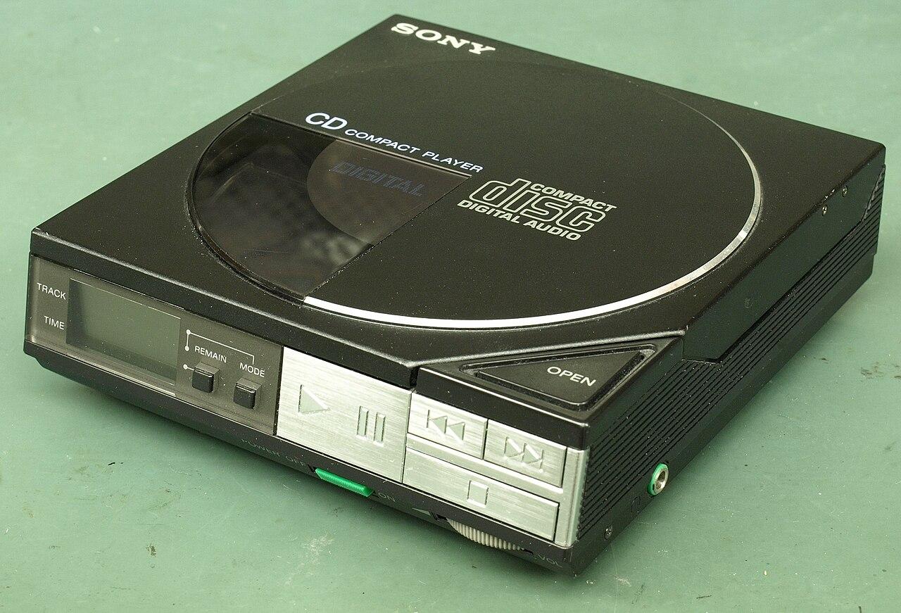 Moment image for Launch of Sony Discman Series