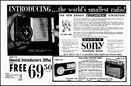 Moment image for Introduction of Sony's First Product