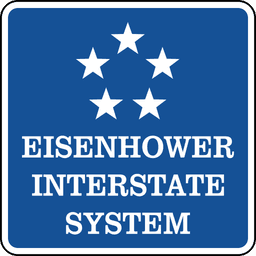 Eisenhower Interstate System Signs Introduced