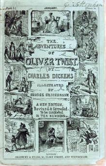 Moment image for Oliver Twist Serial Publication Begins