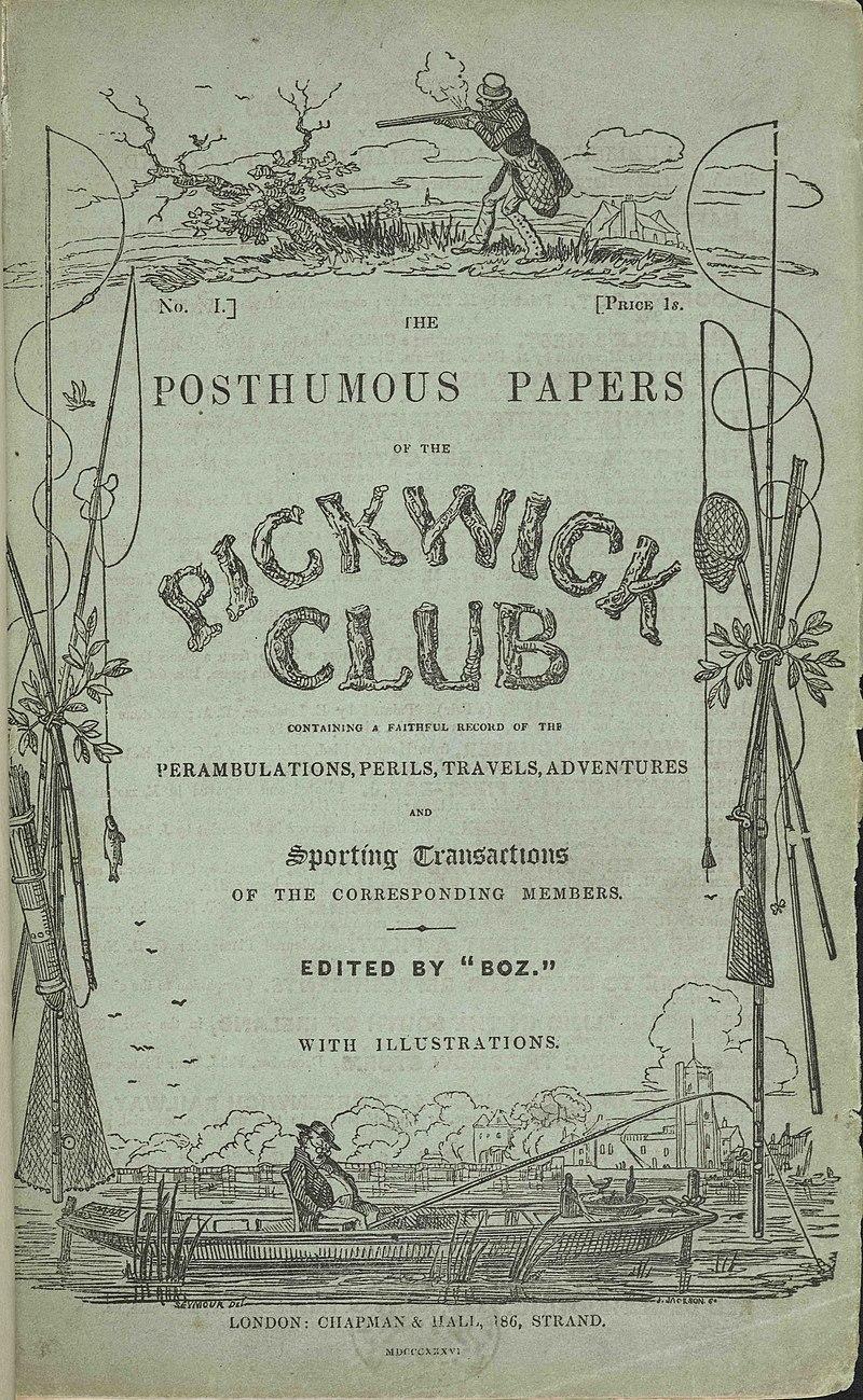Moment image for Publication of The Pickwick Papers