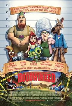 Moment image for Animated film Hoodwinked! features Anne Hathaway in a unique take on Little Red Riding Hood.