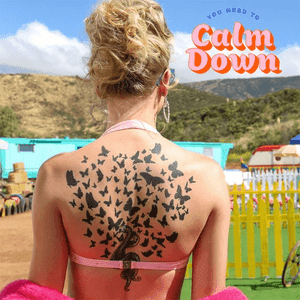 Moment image for Taylor Swift and Katy Perry reconcile in "You Need to Calm Down" music video.