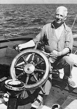 Moment image for Patton's schooner built by John G. Alden