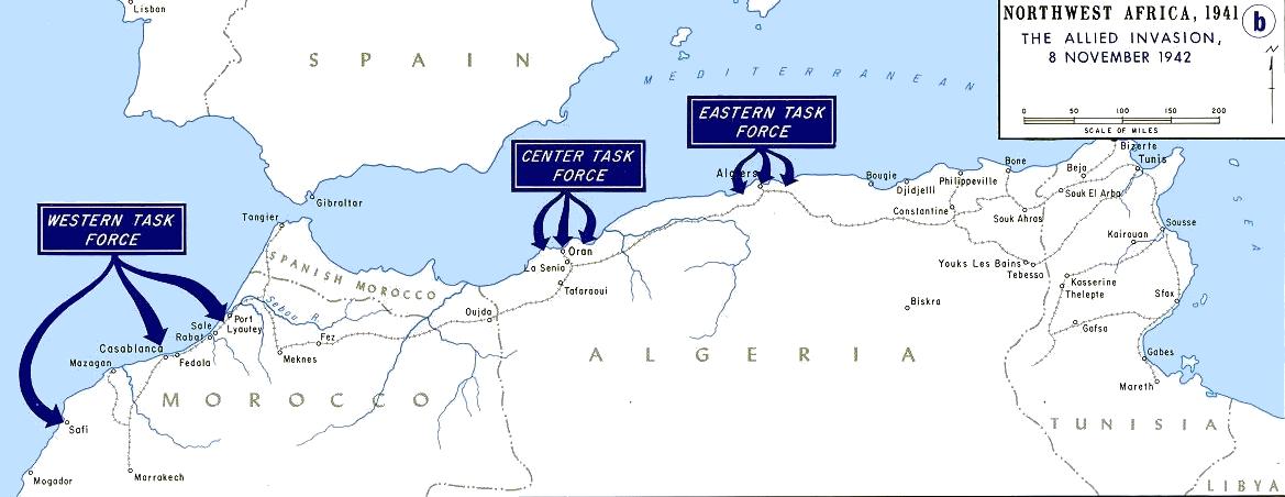 Moment image for Patton leads Operation Torch in North Africa
