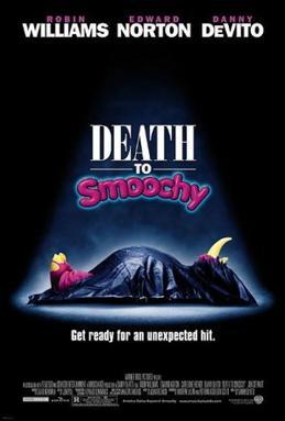Moment image for "Death to Smoochy": Danny DeVito's dark comedy dives into corrupt world of children's television.