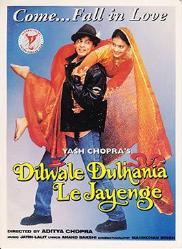 Moment image for "Dilwale Dulhania Le Jayenge": Shah Rukh Khan's iconic romantic breakthrough reshapes Bollywood.