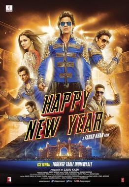 Moment image for Shah Rukh Khan shines in "Happy New Year," a Bollywood hit with global appeal.