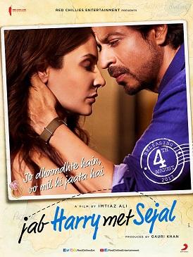 Moment image for Shah Rukh Khan stars in "Jab Harry Met Sejal," exploring love and self-discovery in Europe.