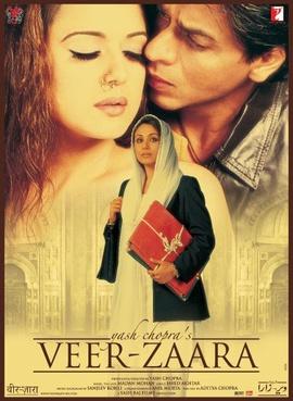 Moment image for Shah Rukh Khan's portrayal in Veer-Zaara: A groundbreaking love story with a message of peace.