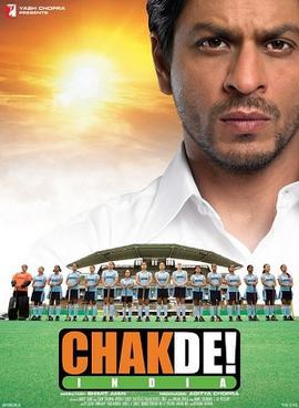 Moment image for Shah Rukh Khan's Best Actor win for "Chak De! India" highlights film's impact on society.