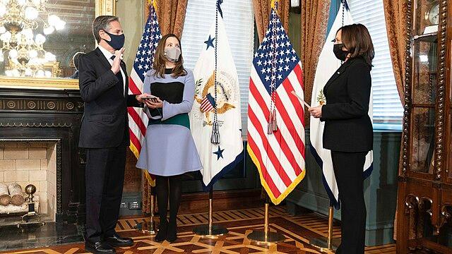 Moment image for Inaugurated as Vice President of the United States.