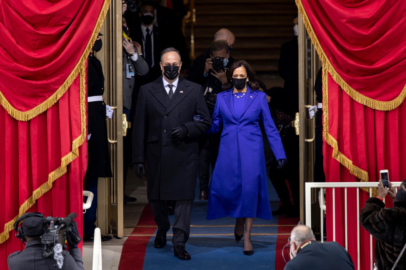 Moment image for Relationship Status: Married to Douglas Emhoff