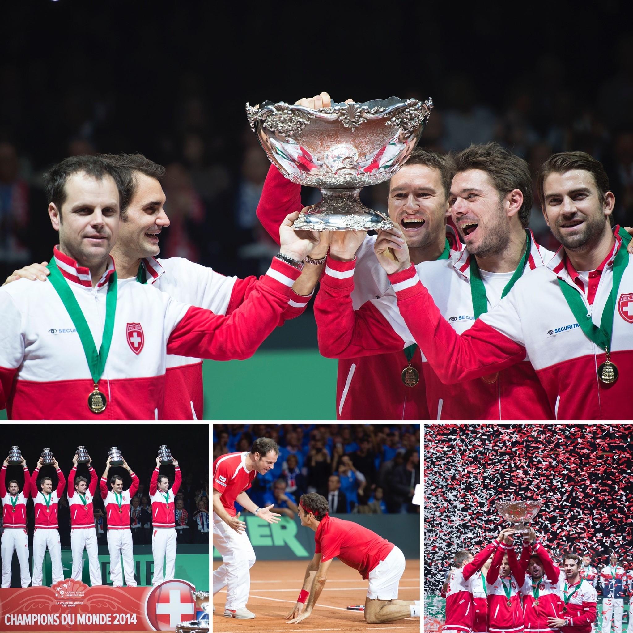 Moment image for Switzerland Davis Cup Team Title