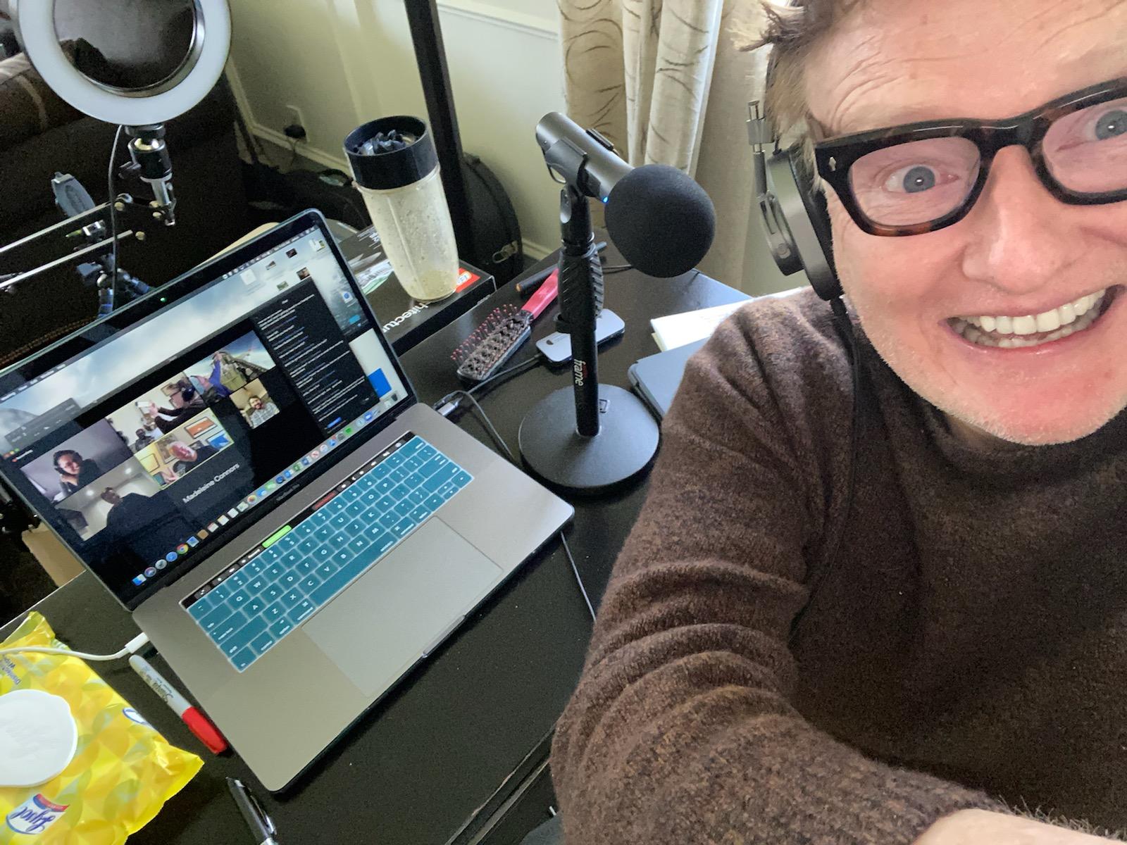 Moment image for Conan switches to remote format due to COVID-19