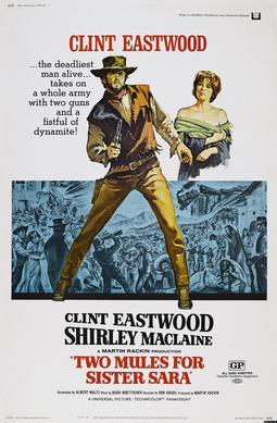 Moment image for Starred in Two Mules for Sister Sara