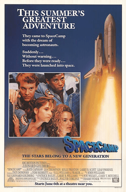 First major film role in SpaceCamp