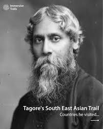 Moment image for Tagore begins tour of Southeast Asia