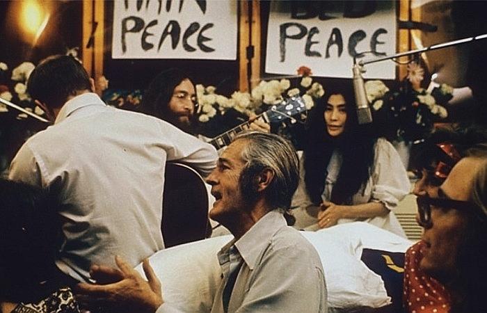 Moment image for Released 'Give Peace a Chance'