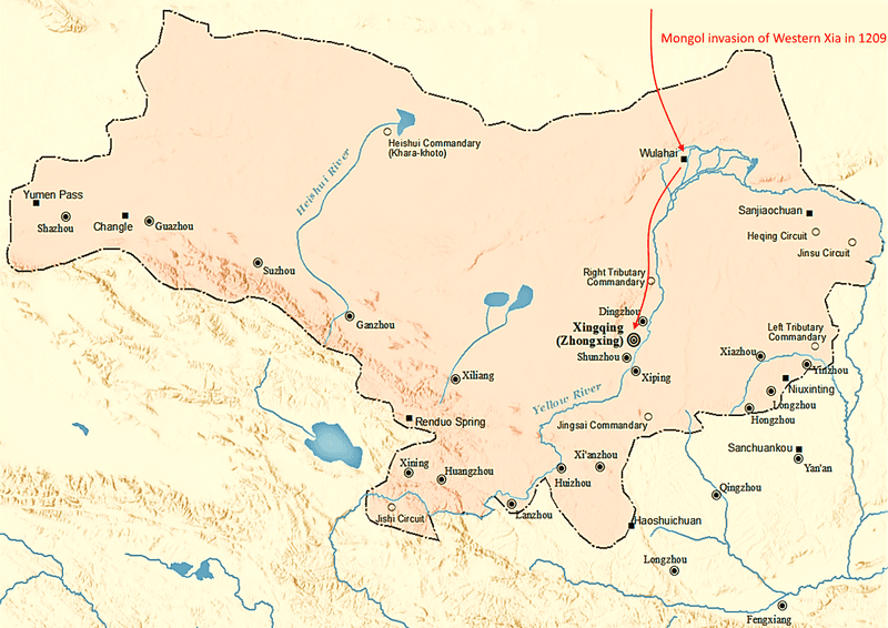 Moment image for Mongol Invasion of Western Xia Overview