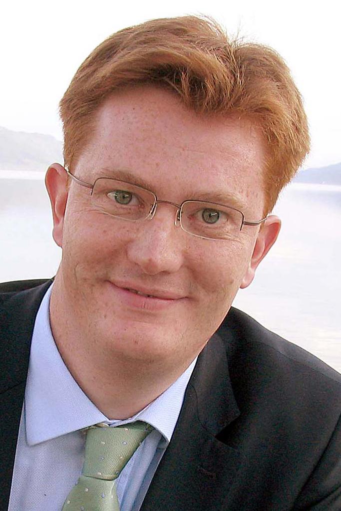 Moment image for Grant supported Liberal Democrat MP Danny Alexander