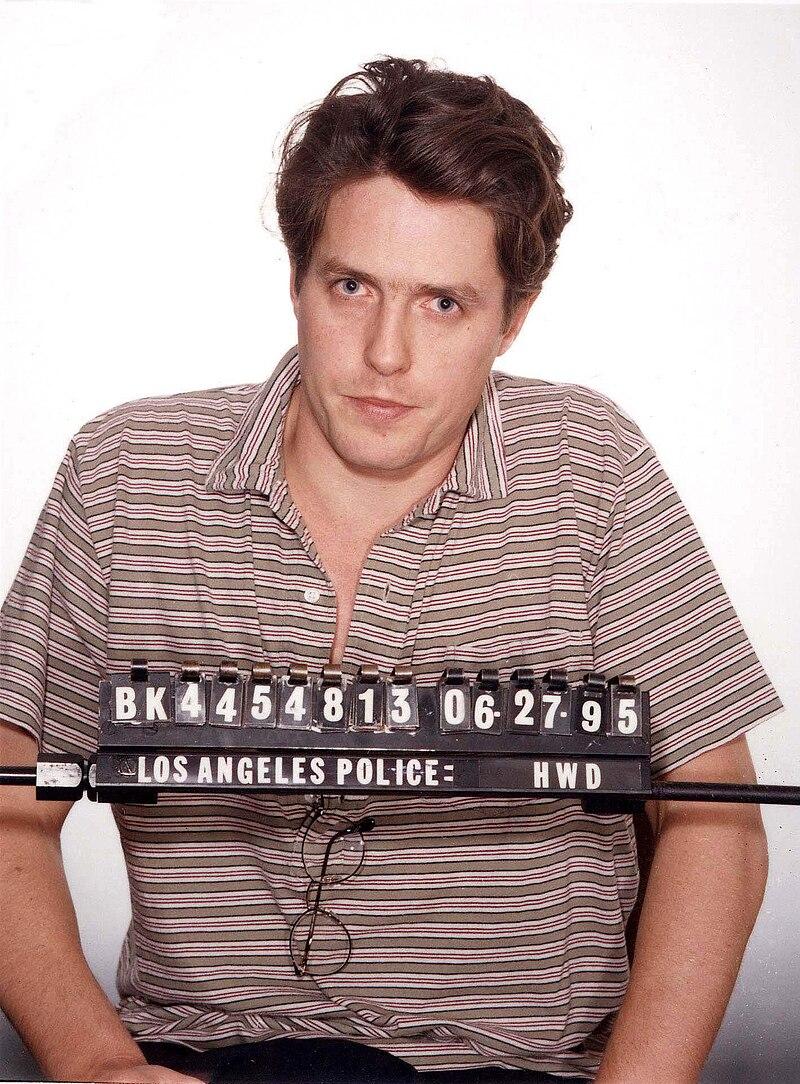 Moment image for Hugh Grant Arrested in Los Angeles