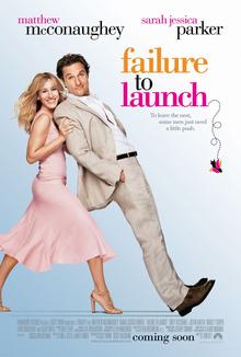 Moment image for Matthew McConaughey shines in "Failure to Launch," solidifying his rom-com leading man status.