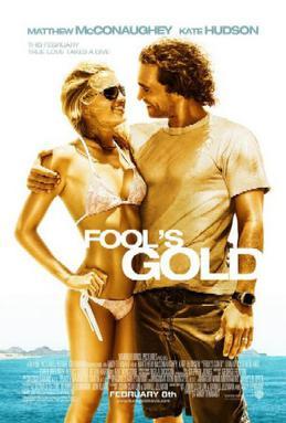 Moment image for Romantic adventure "Fool's Gold" starring Matthew McConaughey & Kate Hudson pleased audiences despite mixed reviews.